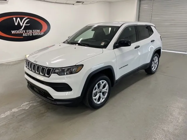 White 2025 Jeep Compass Sport for sale in Baxley, GA