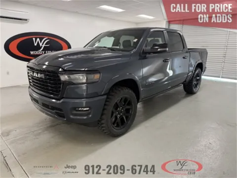 Blue 2025 Ram 1500 Laramie for sale in Baxley, GA