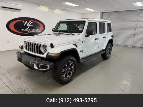 White 2025 Jeep Wrangler Sahara for sale in Baxley, GA