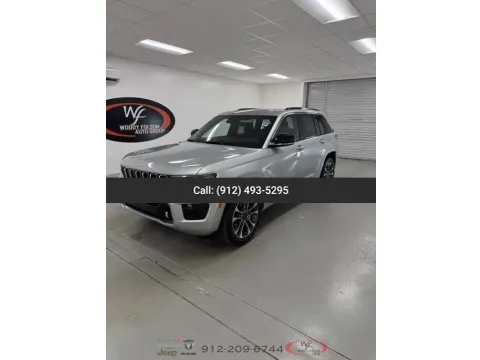 Silver 2025 Jeep Grand Cherokee Overland for sale in Baxley, GA