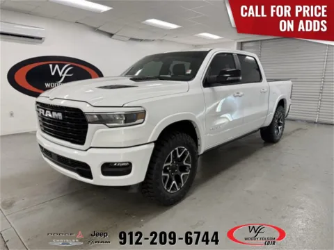 White 2025 Ram 1500 Laramie for sale in Baxley, GA