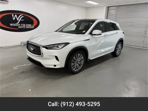 White 2024 INFINITI QX50 LUXE for sale in Baxley, GA
