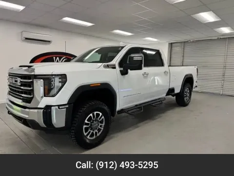 White 2024 GMC Sierra 3500HD SLT for sale in Baxley, GA