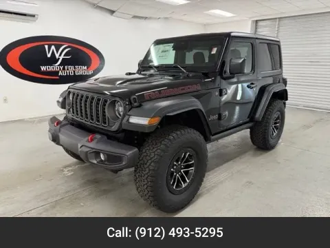 Black 2025 Jeep Wrangler Rubicon for sale in Baxley, GA
