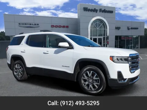 White 2022 GMC Acadia SLE for sale in Vidalia, GA
