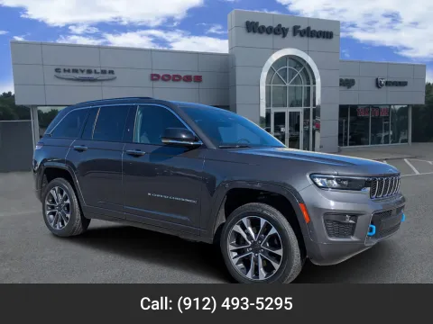 Gray 2022 Jeep Grand Cherokee 4xe Overland for sale in Vidalia, GA