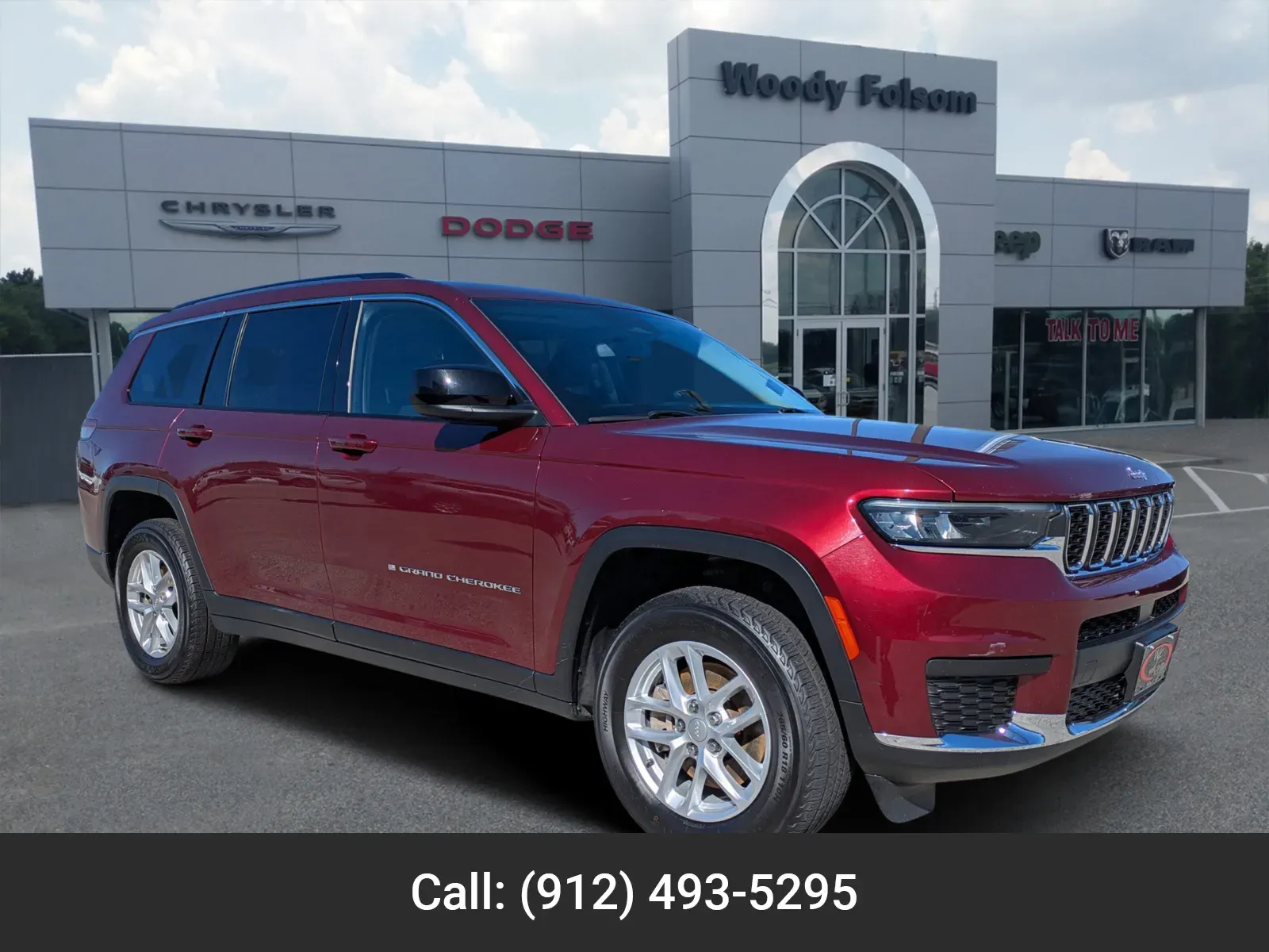 Red 2023 Jeep Grand Cherokee L Laredo for sale in Vidalia, GA
