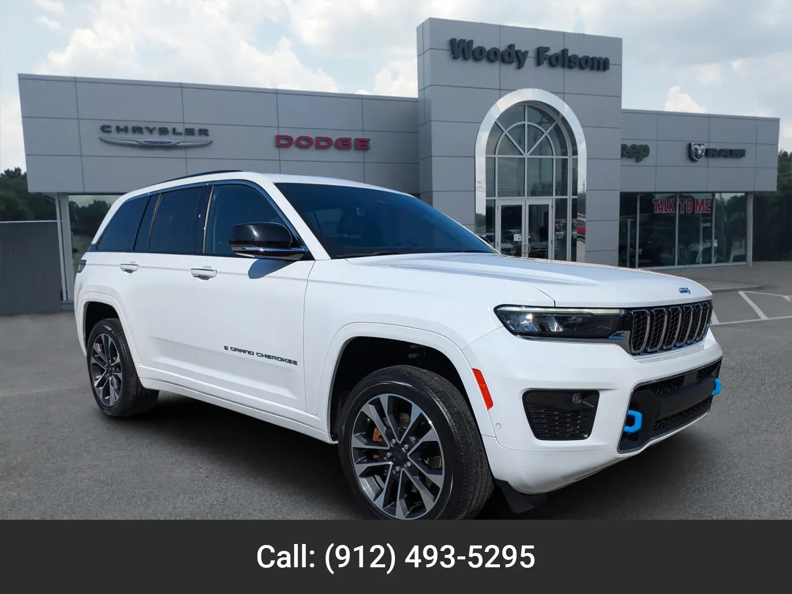 White 2022 Jeep Grand Cherokee 4xe Overland for sale in Vidalia, GA