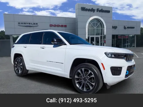 White 2022 Jeep Grand Cherokee 4xe Overland for sale in Vidalia, GA
