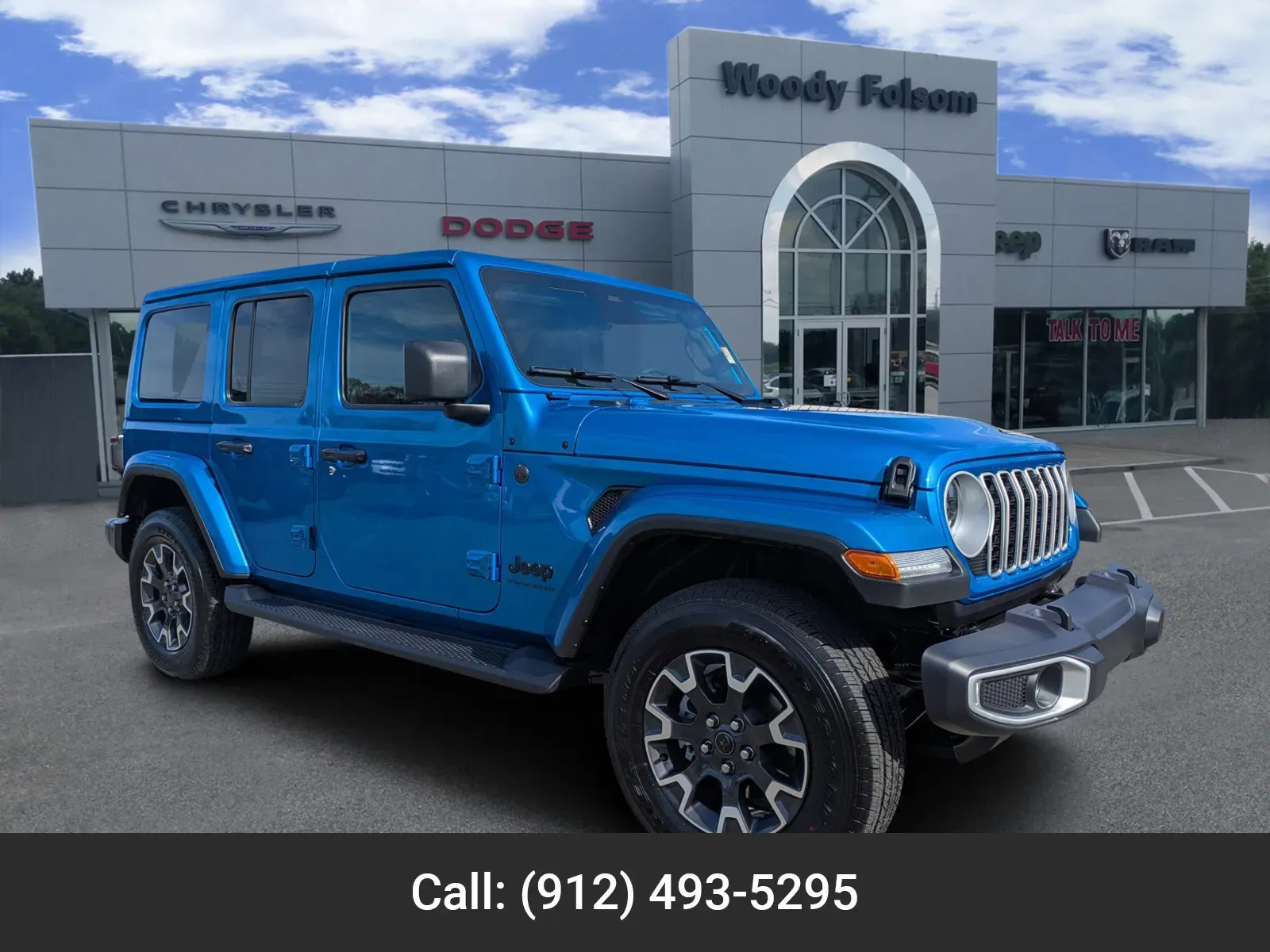 Blue 2026 Jeep Wrangler Sahara for sale in Vidalia, GA
