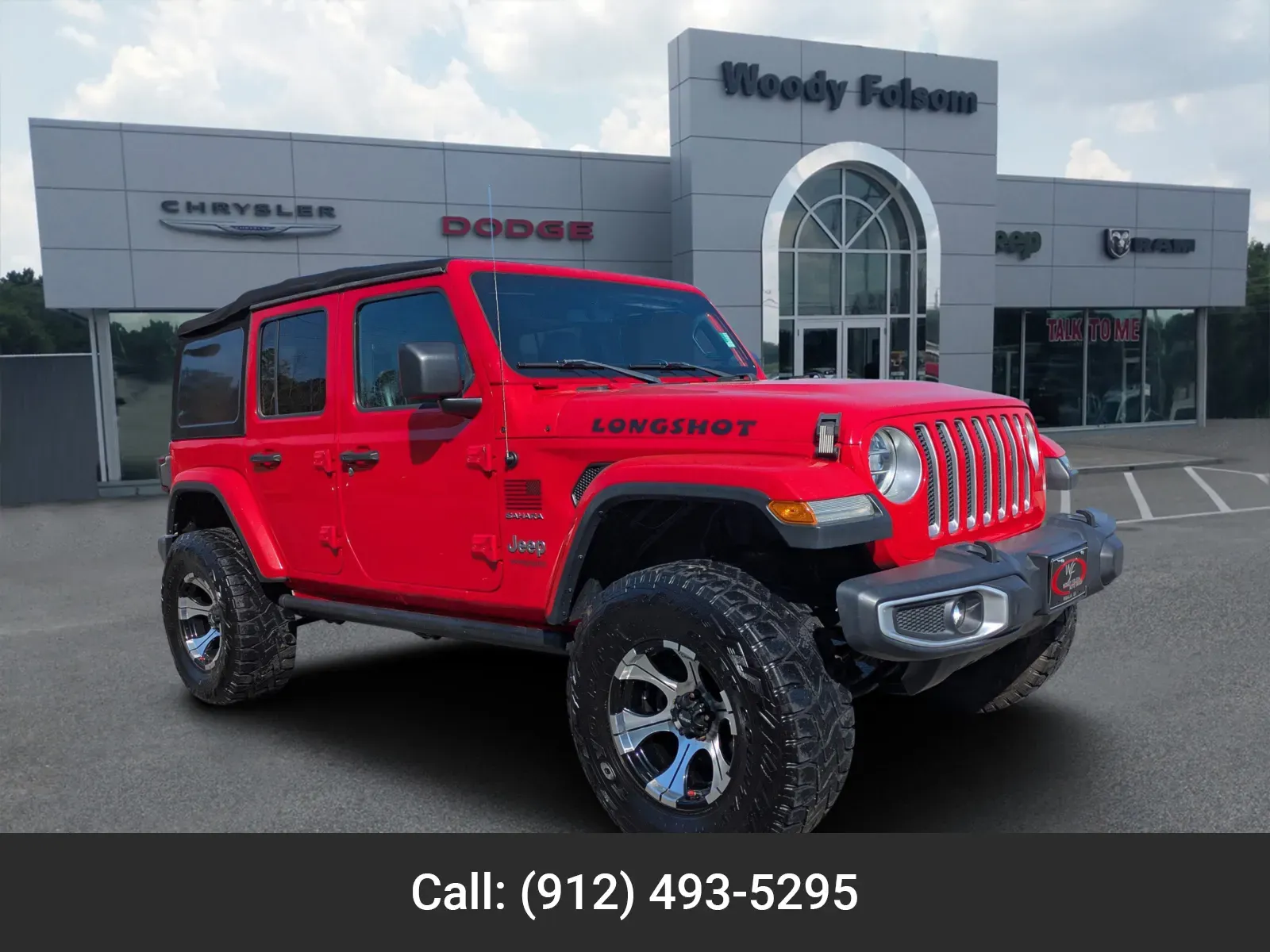 Red 2018 Jeep Wrangler Unlimited Sahara for sale in Vidalia, GA