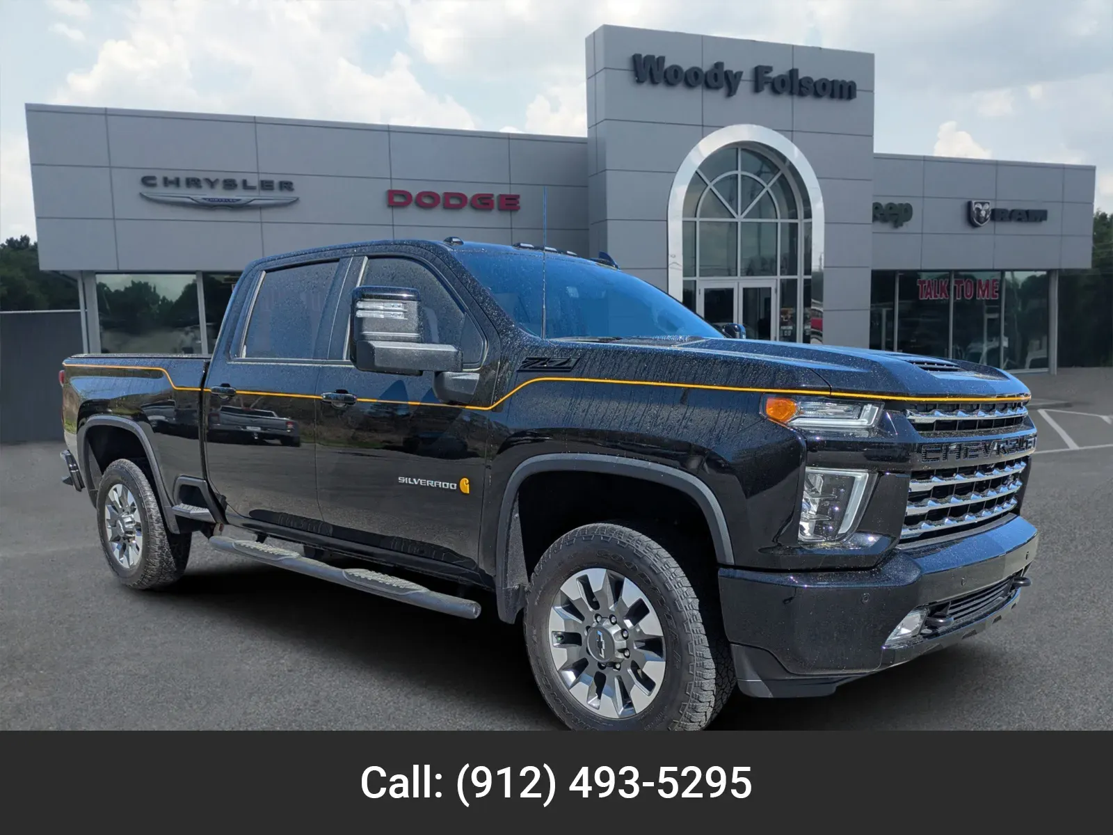 Black 2022 Chevrolet Silverado 2500HD LTZ for sale in Vidalia, GA