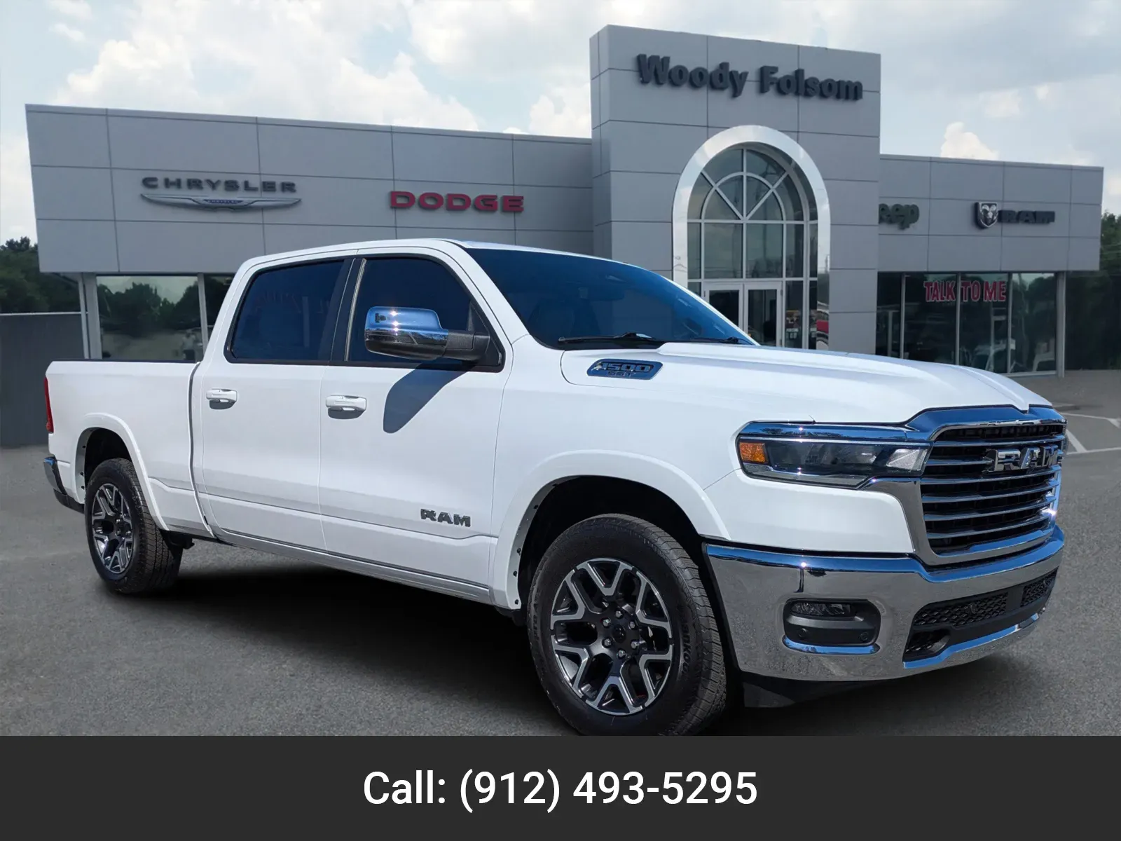 White 2025 Ram 1500 Laramie for sale in Vidalia, GA