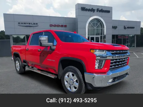 Red 2020 Chevrolet Silverado 2500HD LTZ for sale in Vidalia, GA