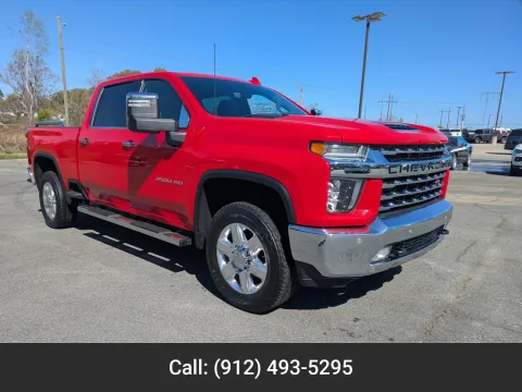 Red 2020 Chevrolet Silverado 2500HD LTZ for sale in Vidalia, GA