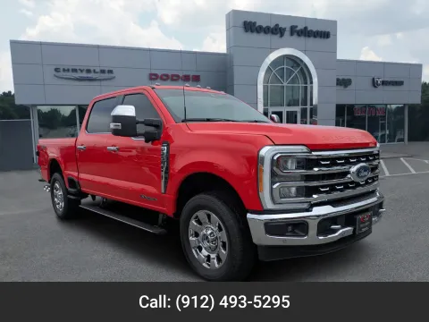 Red 2023 Ford Super Duty F-250 SRW LARIAT for sale in Vidalia, GA