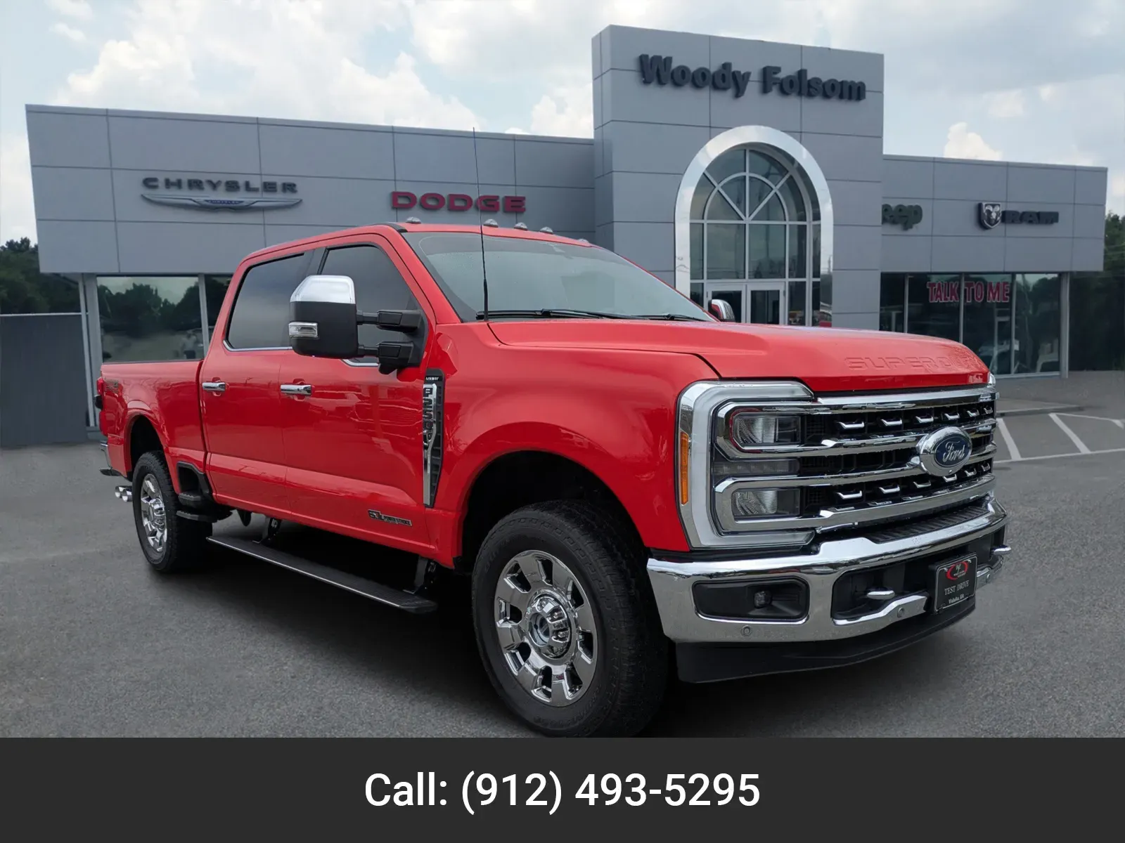 Red 2023 Ford Super Duty F-250 SRW LARIAT for sale in Vidalia, GA