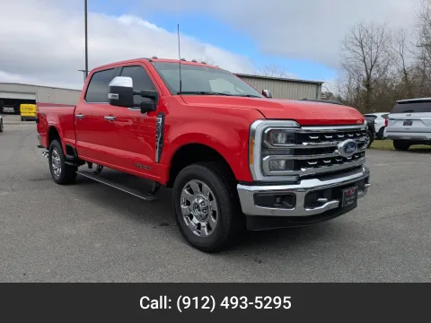 Red 2023 Ford Super Duty F-250 SRW LARIAT for sale in Vidalia, GA