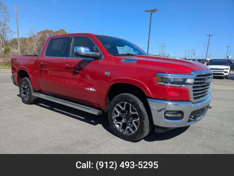 Red 2026 Ram 1500 Laramie for sale in Vidalia, GA