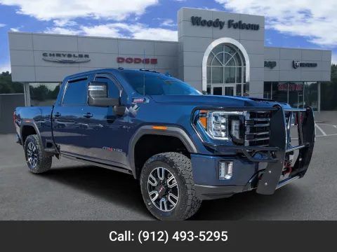 Blue 2022 GMC Sierra 2500HD AT4 for sale in Vidalia, GA