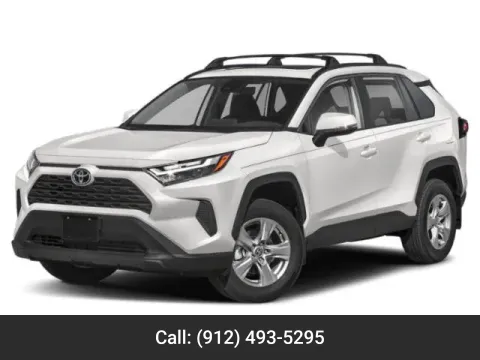 White 2022 Toyota RAV4 XLE Premium for sale in Vidalia, GA