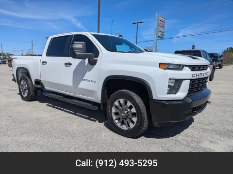 White 2023 Chevrolet Silverado 2500HD Custom for sale in Vidalia, GA