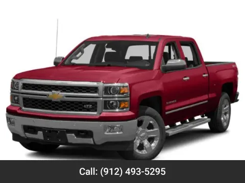 Black 2015 Chevrolet Silverado 1500 LTZ for sale in Vidalia, GA