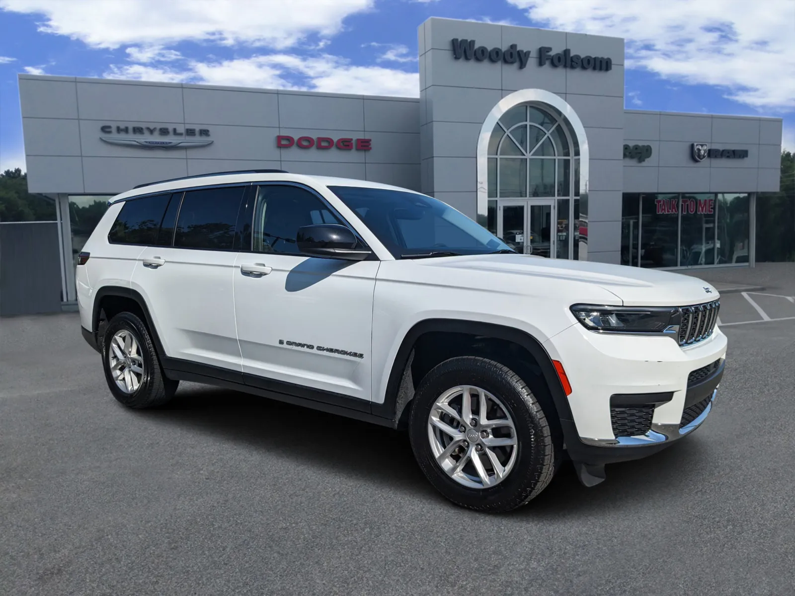 White 2023 Jeep Grand Cherokee L Laredo for sale in Vidalia, GA
