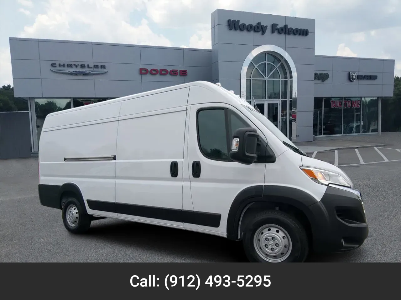 White 2023 Ram ProMaster Cargo Van High Roof for sale in Vidalia, GA