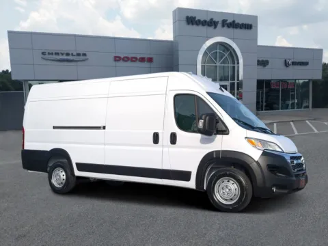 White 2023 Ram ProMaster Cargo Van High Roof for sale in Vidalia, GA