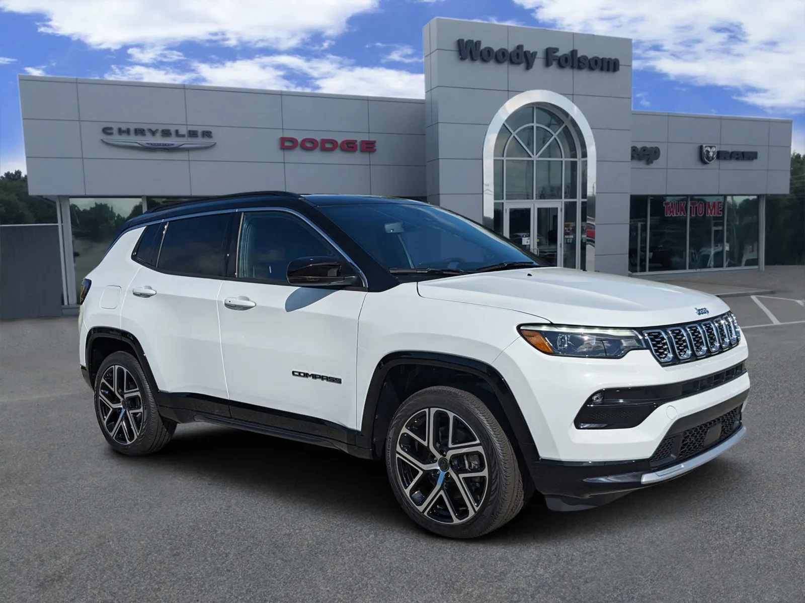 White 2025 Jeep Compass Limited for sale in Vidalia, GA