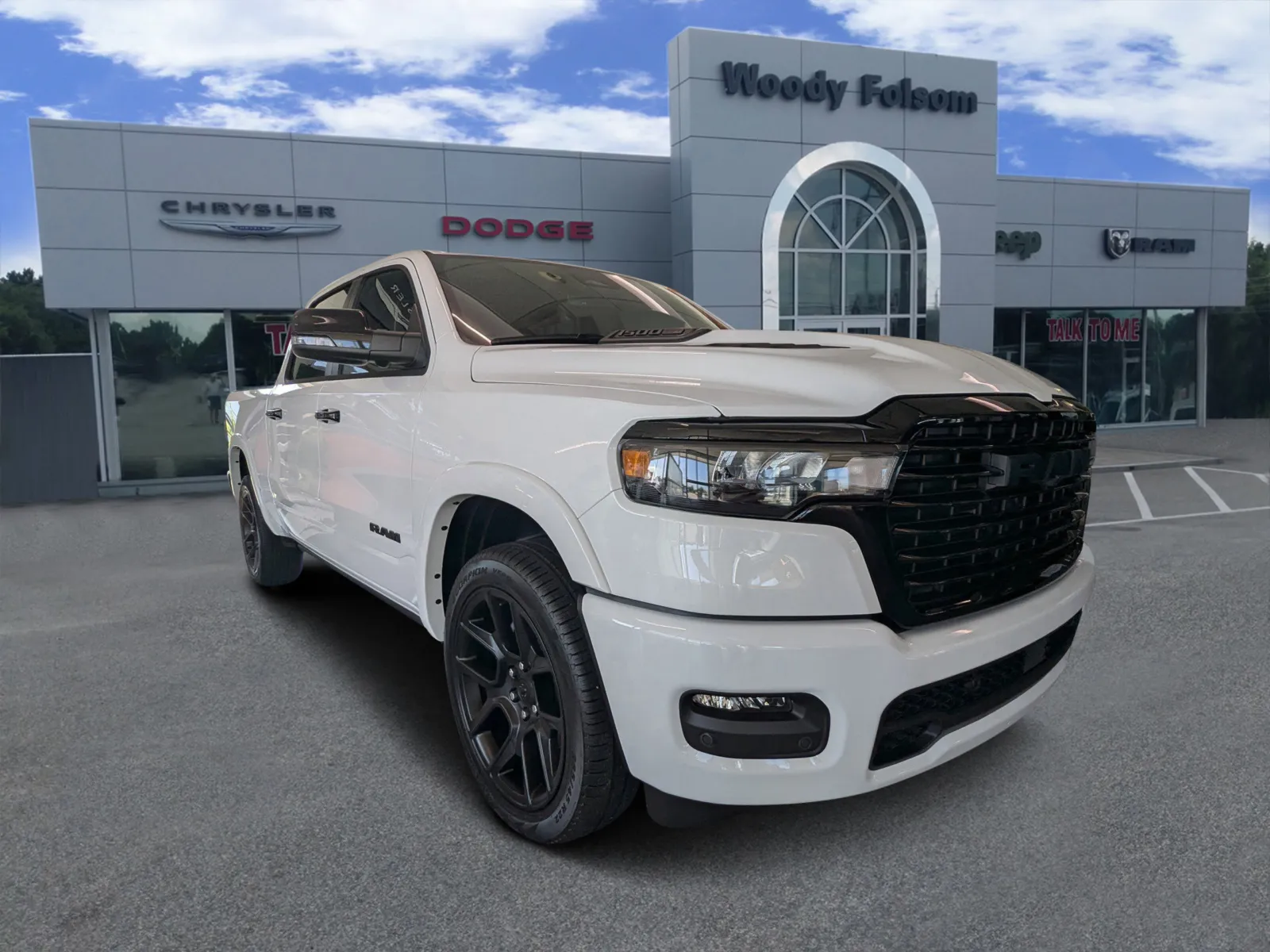 White 2025 Ram 1500 Laramie for sale in Vidalia, GA