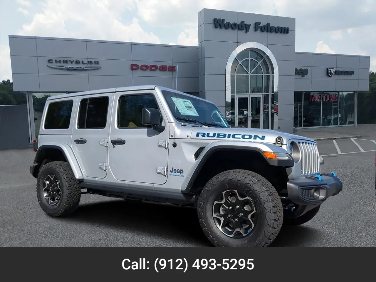 Silver 2023 Jeep Wrangler 4xe Rubicon for sale in Vidalia, GA