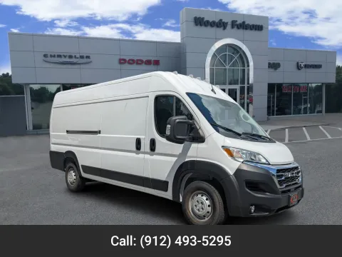 White 2023 Ram ProMaster Cargo Van High Roof for sale in Vidalia, GA