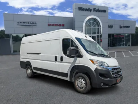 White 2023 Ram ProMaster Cargo Van High Roof for sale in Vidalia, GA