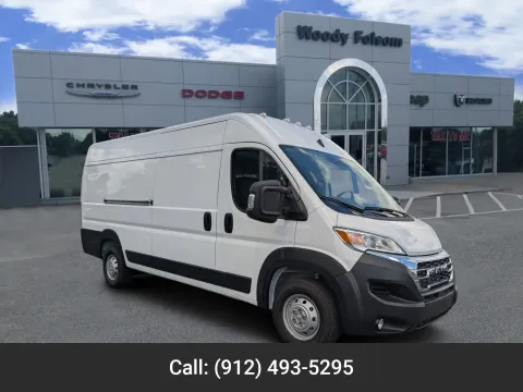 White 2023 Ram ProMaster Cargo Van High Roof for sale in Vidalia, GA