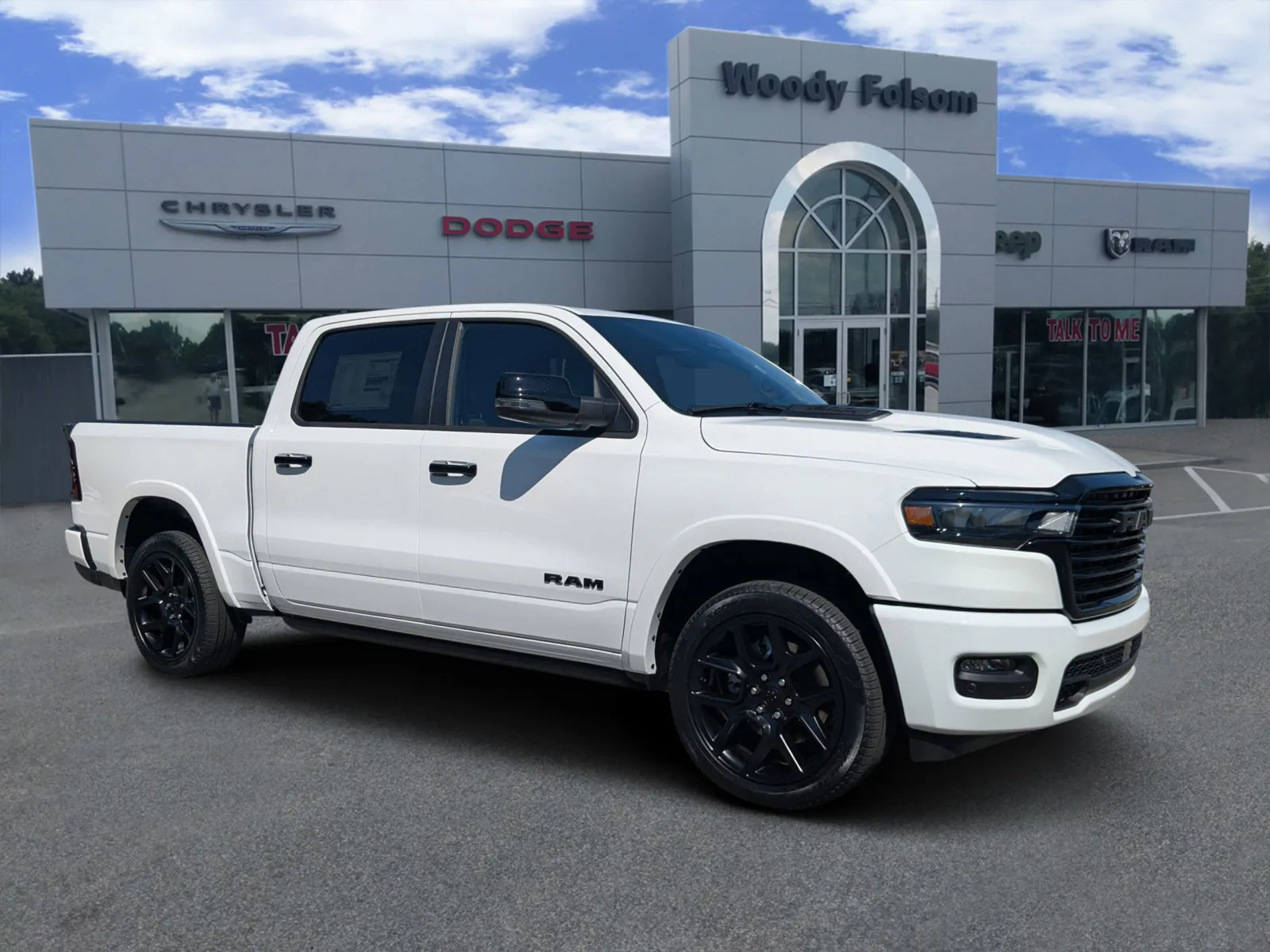 White 2026 Ram 1500 Laramie for sale in Vidalia, GA