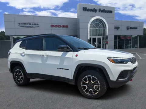White 2025 Jeep Compass Trailhawk for sale in Vidalia, GA