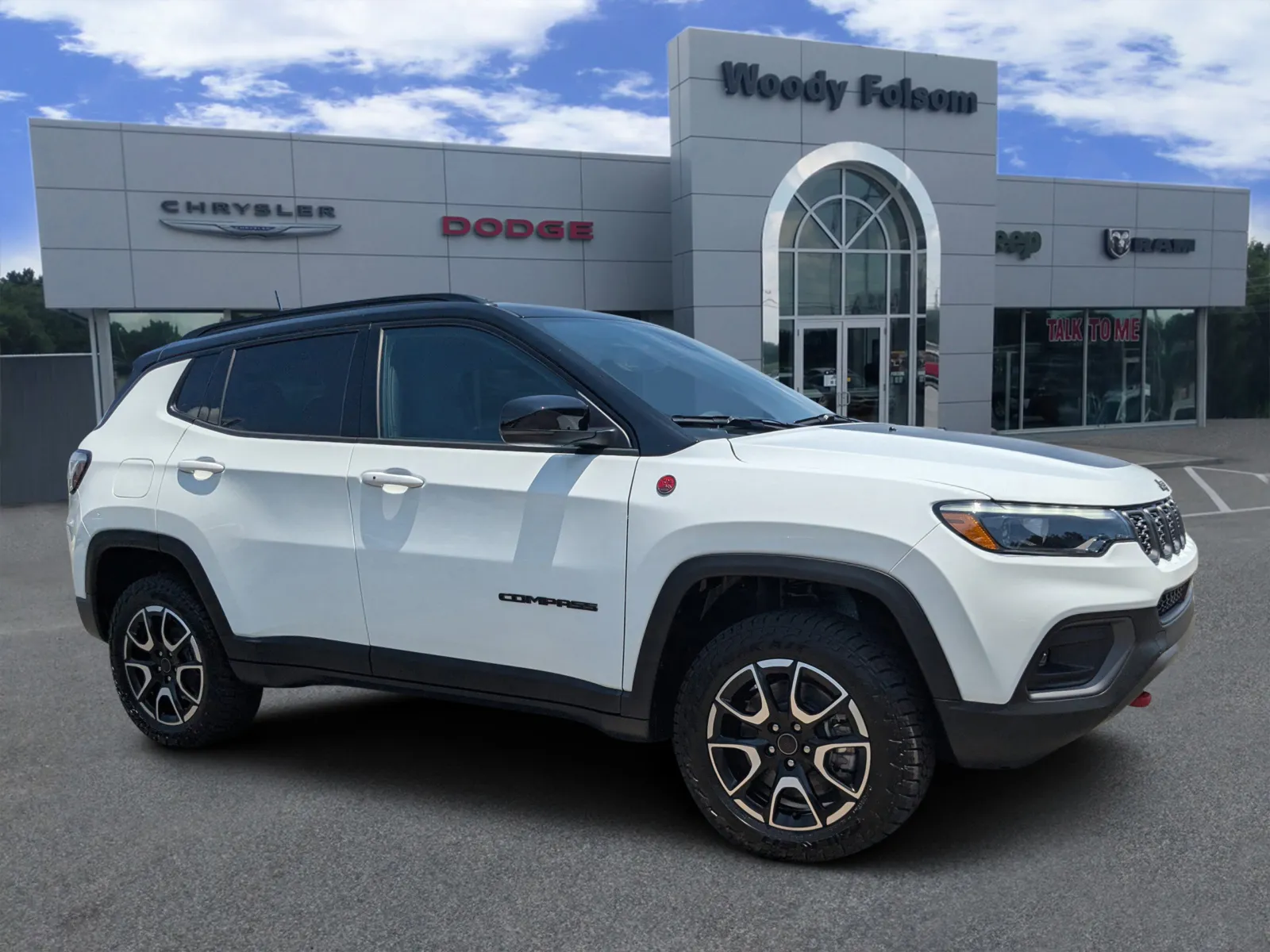 White 2025 Jeep Compass Trailhawk for sale in Vidalia, GA