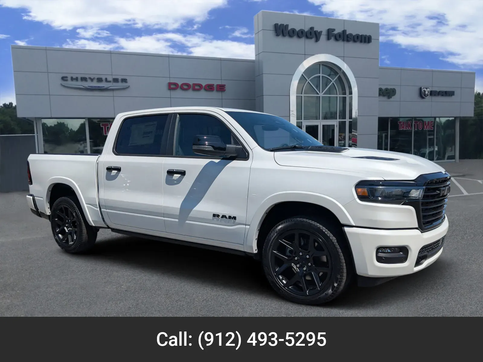 White 2026 Ram 1500 Laramie for sale in Vidalia, GA