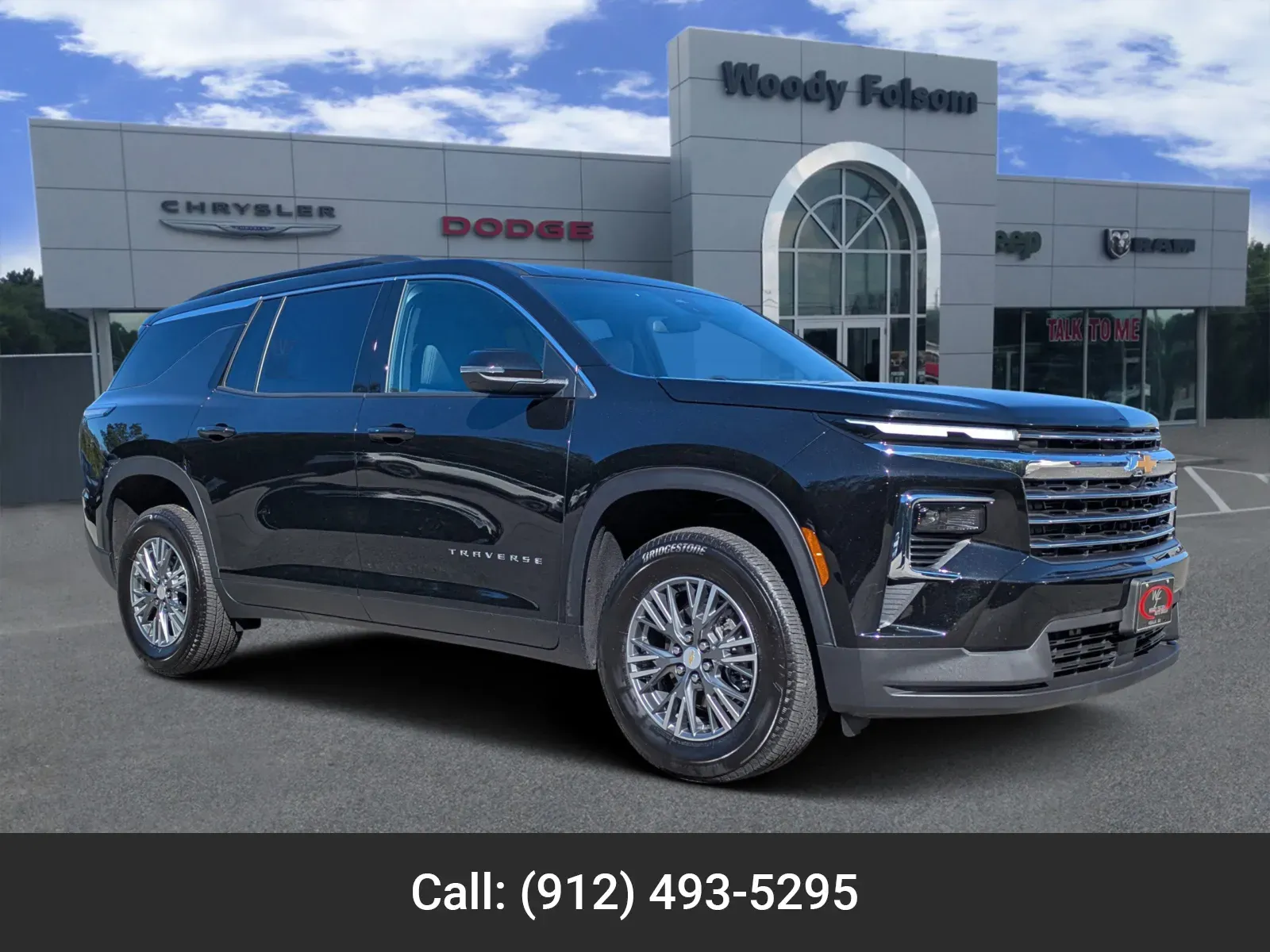 Black 2025 Chevrolet Traverse AWD LT for sale in Vidalia, GA