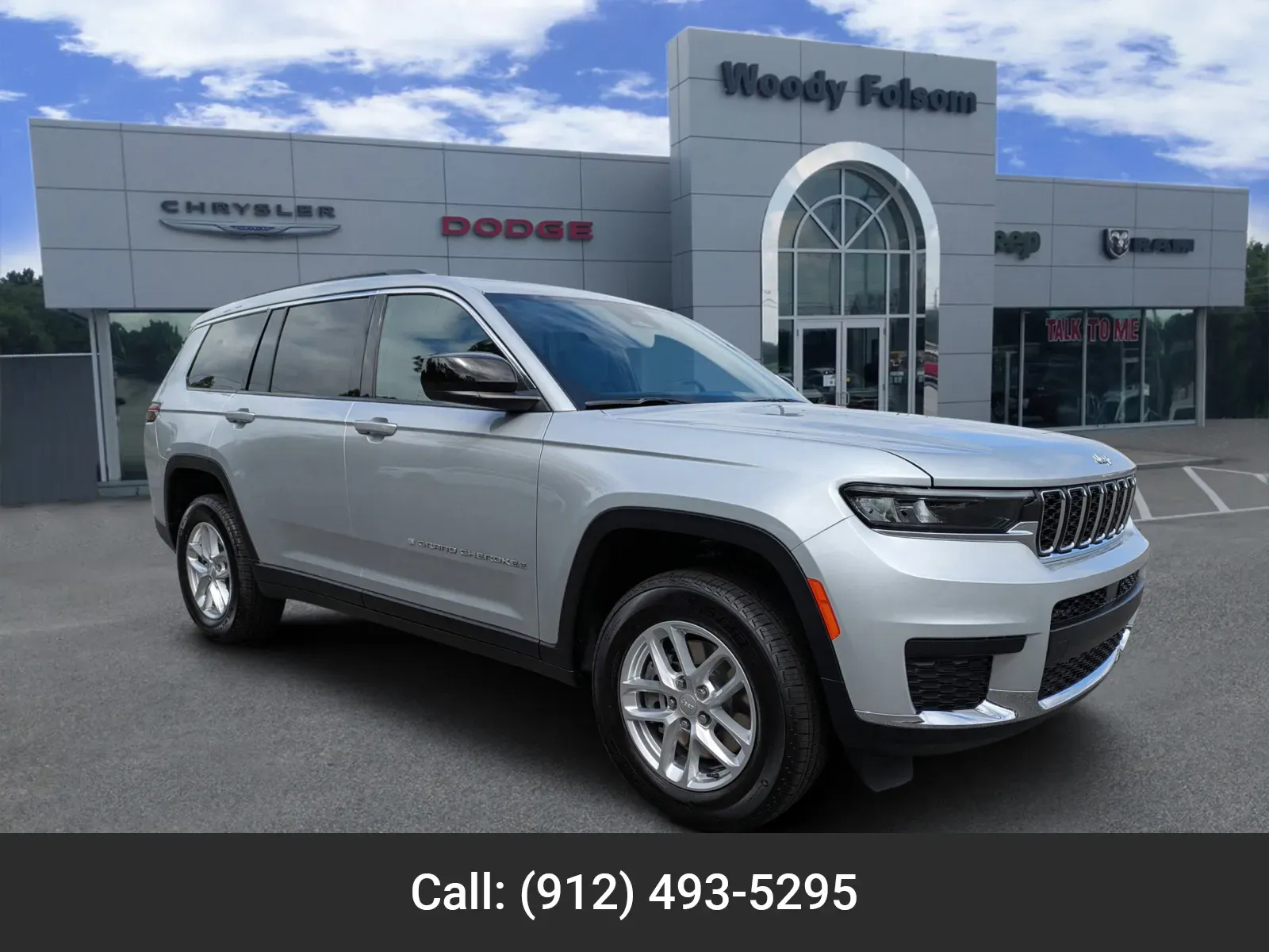 Silver 2025 Jeep Grand Cherokee L Laredo X for sale in Vidalia, GA