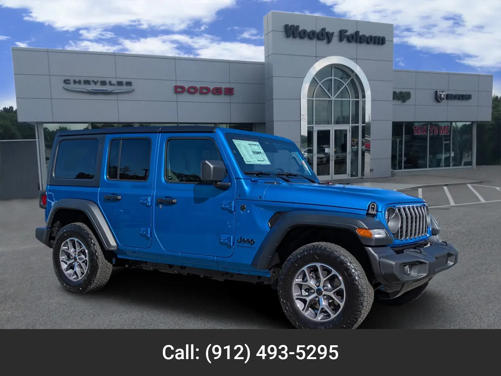 Blue 2026 Jeep Wrangler Sport S for sale in Vidalia, GA