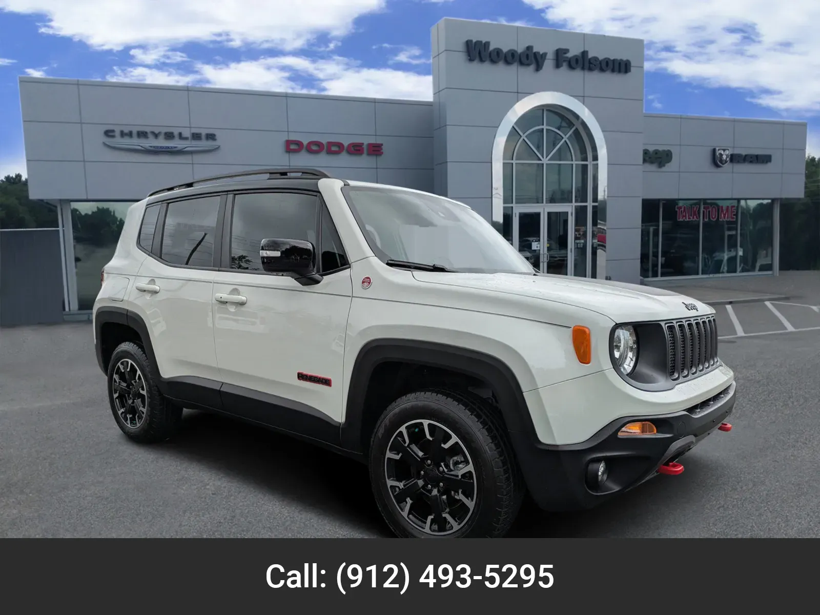 White 2023 Jeep Renegade Trailhawk for sale in Vidalia, GA