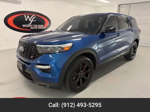 Blue 2022 Ford Explorer ST for sale in Baxley, GA