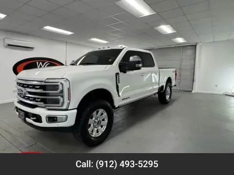 White 2024 Ford Super Duty F-250 SRW Platinum for sale in Baxley, GA