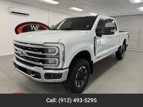 White 2024 Ford Super Duty F-350 SRW King Ranch for sale in Baxley, GA