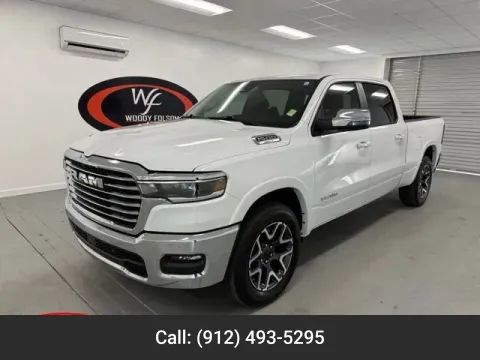White 2025 Ram 1500 Laramie for sale in Baxley, GA