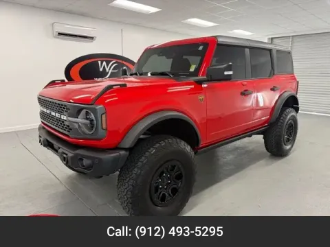 Red 2023 Ford Bronco Badlands for sale in Baxley, GA