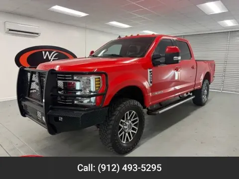 Red 2019 Ford Super Duty F-350 SRW LARIAT for sale in Baxley, GA